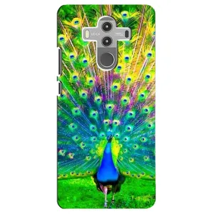 Чохол з пташками на Huawei Mate 10 Pro (VPrint) (Яскравий Павлин)