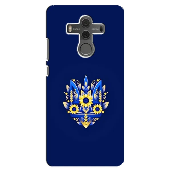 Чехол с принтом «Цветочный Герб» для Huawei Mate 10