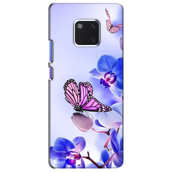 Чехол с принтом «Бабочка на цветочке» для Huawei Mate 20 Pro (LYA-L09, LYA-L29)