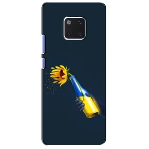 Чохол для Патріота України Huawei Mate 20 Pro, LYa-l09, LYA-L29 - (AlphaPrint) (Коктель молотова)