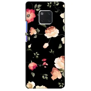 Чохли з квітами для Huawei Mate 20 Pro, LYa-l09, LYA-L29 (VPrint) (Трояндочки)