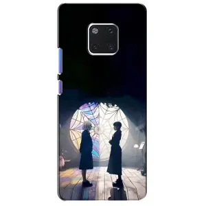 Чехлы Венсдей на Huawei Mate 20 Pro, LYa-l09, LYA-L29 Уэнсдей (AlphaPrint) (Уэнздей и Инид)
