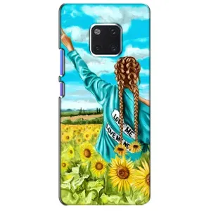 Чохол для Патріота України Huawei Mate 20 Pro, LYa-l09, LYA-L29 - (AlphaPrint) (Україночка)