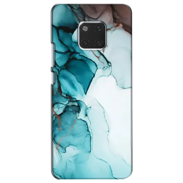 Чехол с принтом «Бирюзовый мрамор» для Huawei Mate 20 (HMA-L09, HMA-L29)