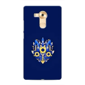 Чохли для Huawei Mate 8, NXT Укр. Символіка (AlphaPrint) (Квітковий Герб)