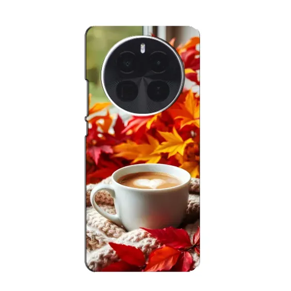 Чехол с принтом «Кофе и листья» для Huawei Nova 14i Чехол с принтом «Кофе и листья» для Huawei Nova 14i
