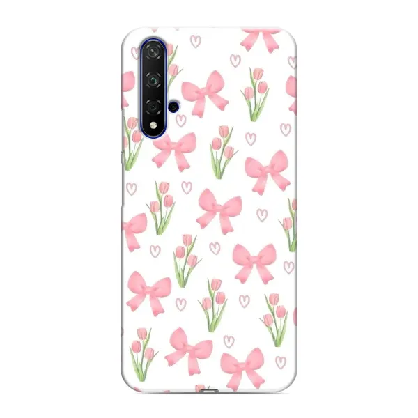 Чохол з принтом «Банти і квіти» для Huawei Nova 5T