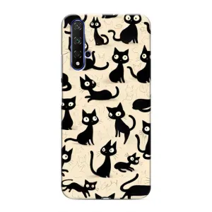 Чохол з малюнком кіт на Huawei Nova 5T