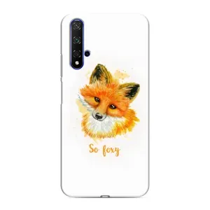 Чохли з картинкою Лисичка для Huawei Nova 5T (VPrint) (Дівчинка Лиса)