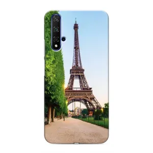 Чохол Ейфелева Вежа Huawei Nova 5T - (AlphaPrint) (Дорога до Парижу)
