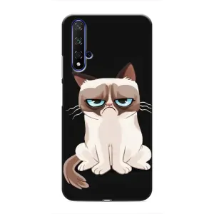 Чохол з принтом «Сумний кіт» для Huawei Nova 5T