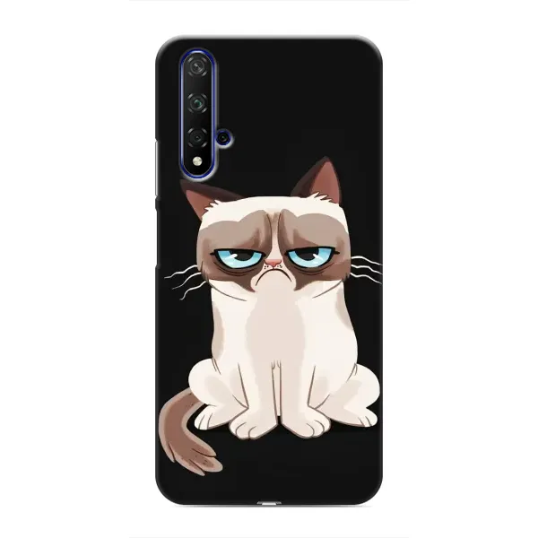 Чохол з принтом «Сумний кіт» для Huawei Nova 5T Чохол з принтом «Сумний кіт» для Huawei Nova 5T