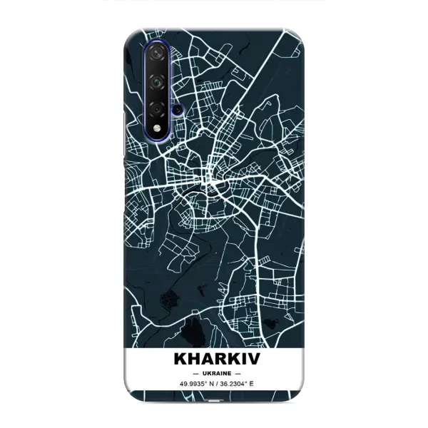 Чохол з принтом «Харків» для Huawei Nova 5T