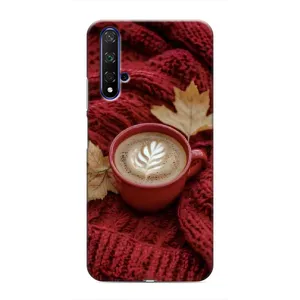 Чохол з принтом «Кава на ковдрі» для Huawei Nova 5T