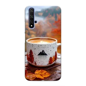 Чохол з принтом «Кава на природі» для Huawei Nova 5T