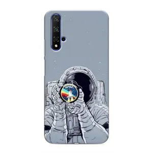 Чохол з принтом «Космонавт фото» для Huawei Nova 5T
