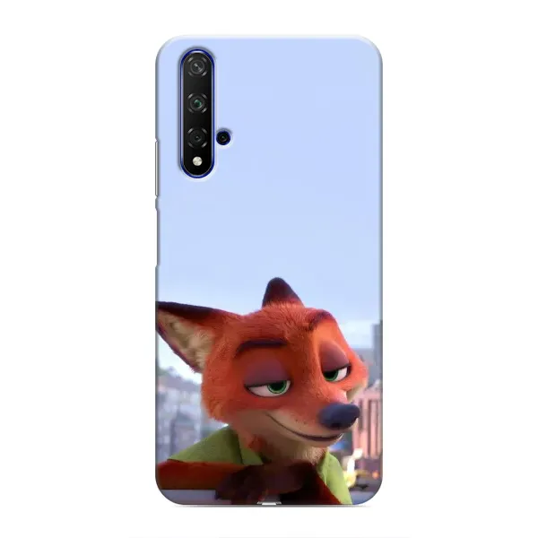 Чохол з принтом «Лис Нік» для Huawei Nova 5T