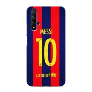 Чохли Мессі для Huawei Nova 5T (AlphaPrint) (Messi Barca 10)