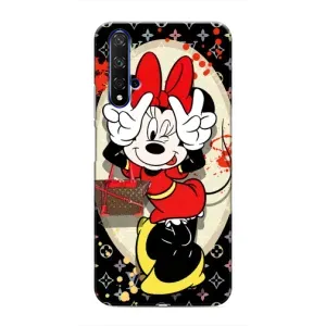 Чохол з принтом «Мінні peace» для Huawei Nova 5T