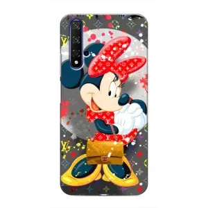 Чохол з принтом «Minni з бантіком» для Huawei Nova 5T