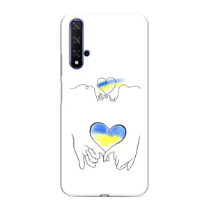 Чохол для Патріота України Huawei Nova 5T - (AlphaPrint) (Мир Україні)