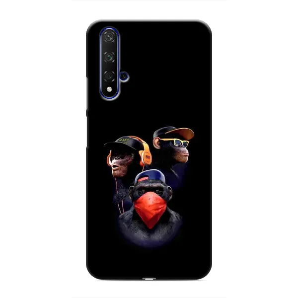 Чохол з принтом «Три мавпи» для Huawei Nova 5T Чохол з принтом «Три мавпи» для Huawei Nova 5T