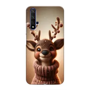 Чехол с принтом «Олень в свитере» для Huawei Nova 5T