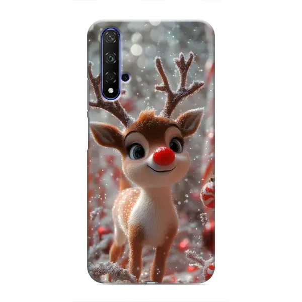 Чехол с принтом «Олень с носом» для Huawei Nova 5T