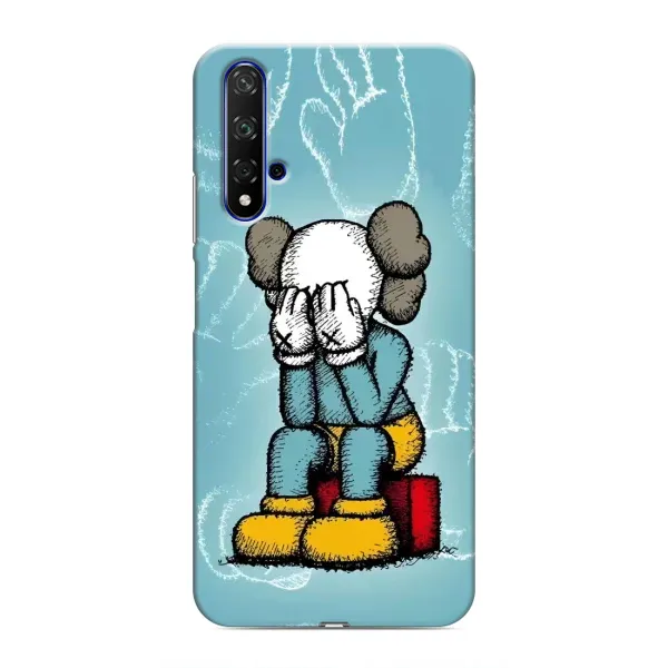 Чохол з принтом «Плач Bearbrick» для Huawei Nova 5T
