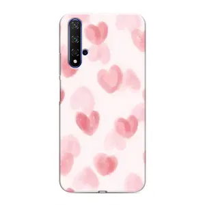 Чохол з розовим принтом для Huawei Nova 5T