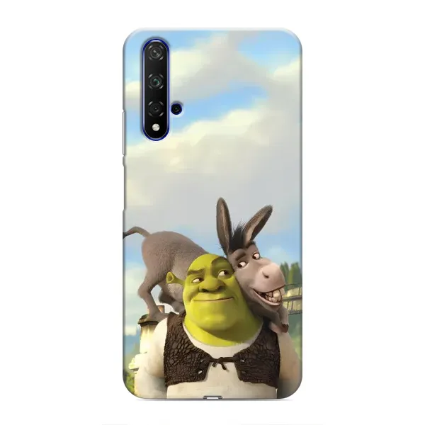 Чохол з принтом «Шрек та Осел» для Huawei Nova 5T Чохол з принтом «Шрек та Осел» для Huawei Nova 5T