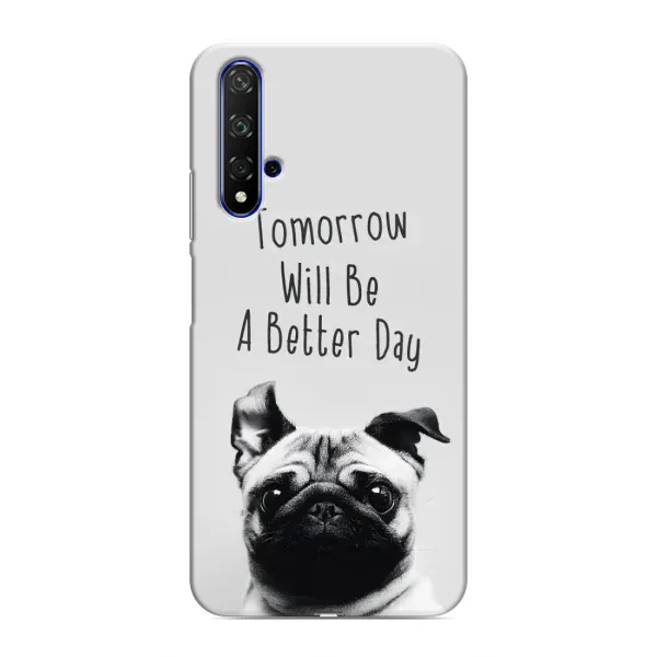 Чохол з принтом «Смішний Мопс» для Huawei Nova 5T