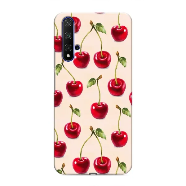 Чохол з принтом «Черешня» для Huawei Nova 5T Чохол з принтом «Черешня» для Huawei Nova 5T