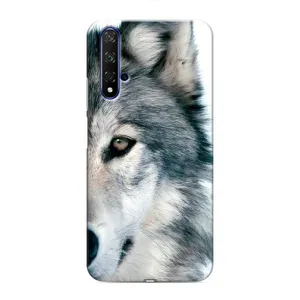 Чохли з картинкою животних Huawei Nova 5T (Вовк)
