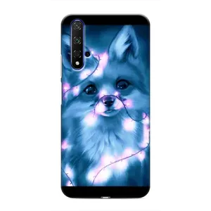 Чохли з картинкою Лисичка для Huawei Nova 5T (VPrint) (Яскрава лисичка)