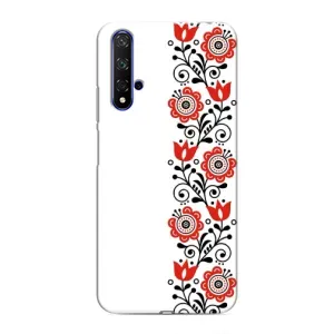 Чохол для Патріота України Huawei Nova 5T - (AlphaPrint) (Яскрава вишиванка)