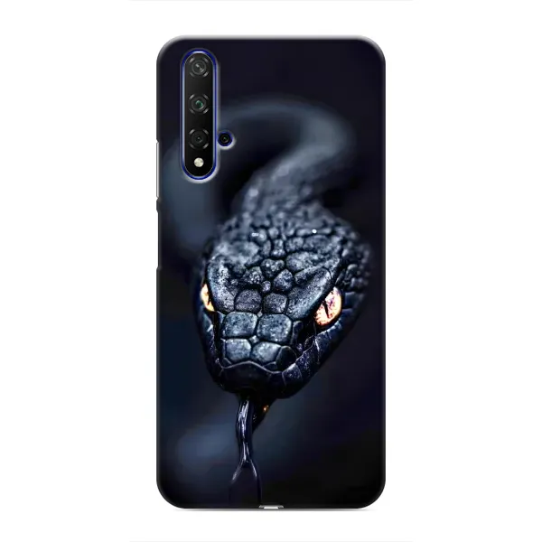 Чехол с принтом «Черная змея» для Huawei Nova 5T Чехол с принтом «Черная змея» для Huawei Nova 5T