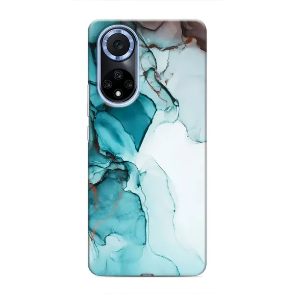 Чохол з принтом «Бірюзовий мрамор» для Huawei Nova 9 SE