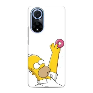 Чjхол з Сімпсонами для Huawei Nova 9 SE (VPrint) (Гомер з пончиком)