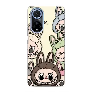 Чохол з Лабубу на Huawei Nova 9 SE (Золота мавпа Bored Ape)