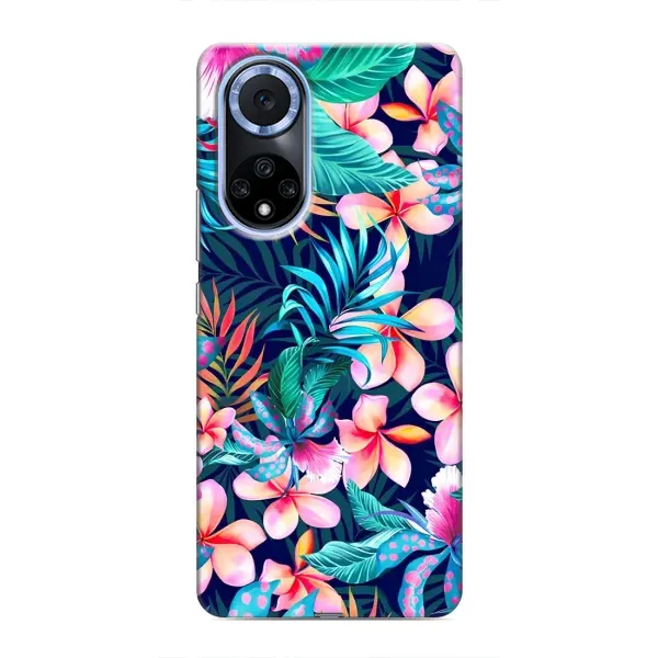 Чохол з принтом «Мальовничі квіти» для Huawei Nova 9 SE