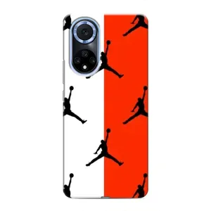 Чохли для Huawei Nova 9 SE - з картинкою JORDAN (AlphaPrint) (Лого Джордан)