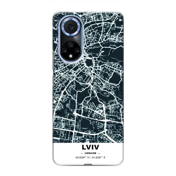 Чехол с принтом «Львов» для Huawei Nova 9 SE