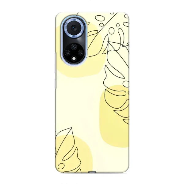 Чехол с принтом «Желтая монстера арт» для Huawei Nova 9 SE Чехол с принтом «Желтая монстера арт» для Huawei Nova 9 SE