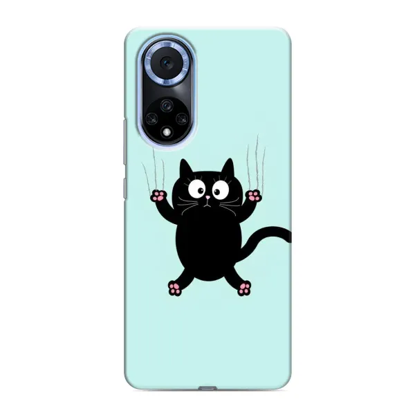 Чехол с принтом «Падающий кот» для Huawei Nova 9 SE