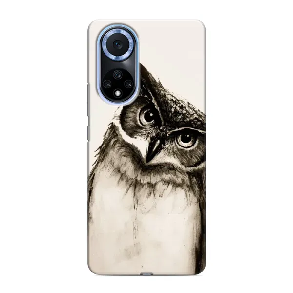 Чехол с принтом «Сова» для Huawei Nova 9 SE