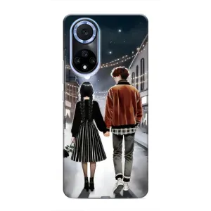 Чохол з дизайном Венздей 2 на Huawei Nova 9 SE (Венздей та Тайлер)