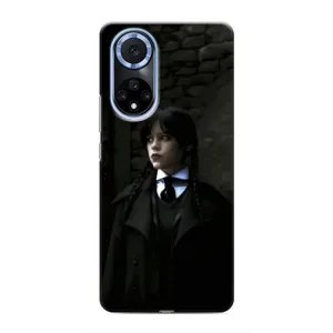 Чохол з дизайном Венздей 2 на Huawei Nova 9 SE (Темний стиль Венздей)