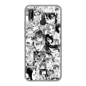 Чехол с принтом «Ahegao manga» для Huawei P Smart 2019