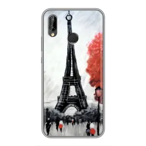 Чохол Ейфелева Вежа Huawei P Smart 2019 - (AlphaPrint) (Вежа в Парижі)